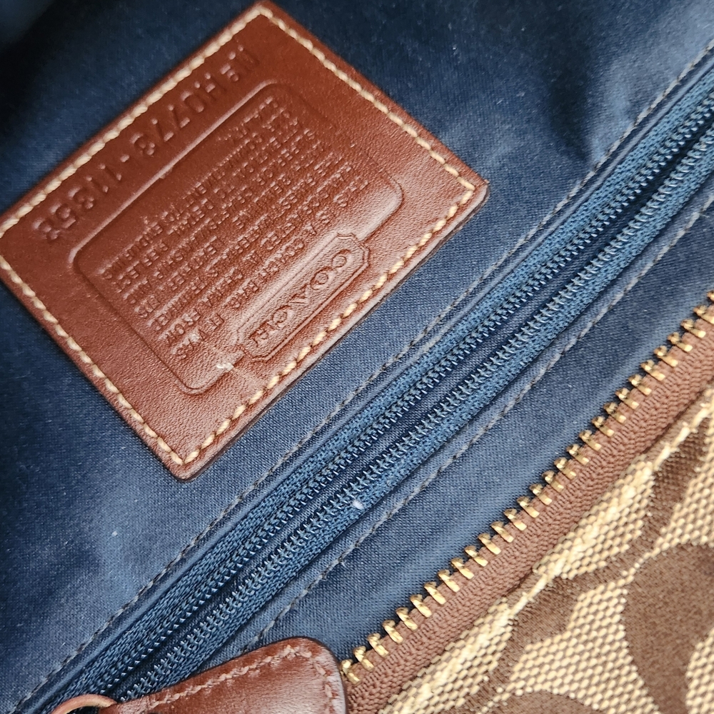 Coach Patchwork Vintage Leather Tote Bag Holiday … - image 4